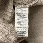 Free People Shirt Women Small Taupe Yellow Mod Stripe Cuff Thermal Top Bohemian Photo 7