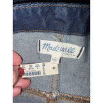 Madewell Maxwell Denim Button Down Tank Overall Dress Sz 6 NWT Photo 4