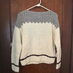 Current/Elliott  Rosemary Wool & Alpaca-blend Fringe Aztec Print Sweater 0 XS Photo 4