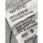 Lina Tomei Women's Floral Embroidered Cap Sleeve Shift Mini Dress Beige Small Brown Photo 7