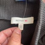 Genx Clothing Women’s Long Sleeve V Neck Rib Knitted Black Crop Top Size Small Photo 8