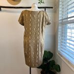 Ralph Lauren  Classic Easy Tan Snake Skin Short Sleeve T Shirt Dress Size 2X Photo 5
