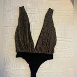 superdown  Multicolor Plunge Bodysuit Photo 4