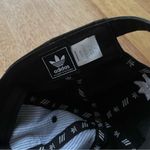 Adidas  Black Cap with White Logo 100% Cotton & Adjustable Photo 2