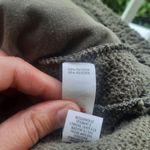 Aerie Oversized Sherpa Pullover Loungewear Cozy Olive Green Size Small Photo 4