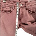 Rag and Bone Dre Boyfriend Jeans Women 24 Light Plum Raw Hem Slim Low Rise Stretch Photo 9