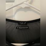 Urban Outfitters Mesh Sheer Black Bodysuit size Small Photo 2