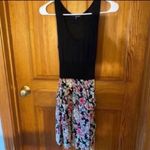 Tally Weijl EUC Black and Floral Skater Dress, Size 34 Photo 2