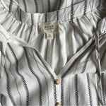 Blu Pepper Perch By Women's Split Neck Balloon Sleeve Boho Blouse Size XXL Photo 10