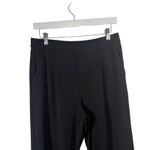 Halara High Waisted Side Pocket Work Flare Pants Black Womens Large Petite Photo 2