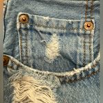 Levi's VTG  501 Distressed Cutoff Denim Jean Shorts Button Fly Y2K‎ High Rise 30 Photo 5