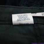 J Brand NEW Zion mid rise dark green corduroy skinny pants, women's size 31 Photo 11