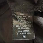 Tuckernuck Pomander place Lillith dress Ladies size medium Black gold lace trim Photo 6