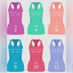 Lululemon Sweat Date 'Highly Meditated' Muscle Tank Top Black and White Size 4 Photo 8