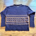 Columbia Vintage Purple Knit Sweater XL Photo 7