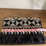 Stella & Dot Boutique  embroidered fringe boho party chic beach clutch bag Photo 6