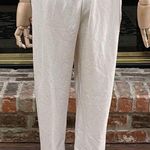 Victoria's Secret Victoria’s Secret white sweatpants w/ a V logo / S / Excellent condition Photo 3