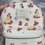 Lounge Fly  Beauty And The Beast Belle Floral Backpack Cream Photo 2