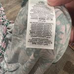 Boden Green Pink Shell Print Joanna Cap Sleeve Tie Wrap Midi Dress Size 6R Photo 6