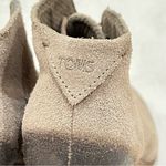 Toms  Tan Lunata Suede Lace-Up Heeled Booties Size 7 Photo 7