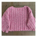 Free People 🆕  Good Day Pullover Short Sleeve
Cropped Sweater Pink Rose🆕 Photo 7