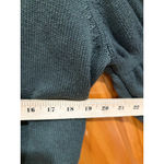 Derek Lam  Collective Women’s Olive Green Puff Sleeve Knit Sweater XL Photo 6