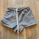 Aritzia TNA  Cozy AF Fleece High Rise Grey Shorts Photo 5