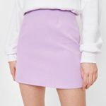Nasty Gal high wasted lilac mini skirt Photo 0