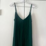Reformation Crimini Midi Dress size 6 petite Emerald Green Viscose Photo 3