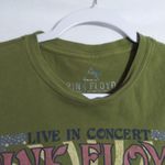 Goodie Two Sleeves  Pink Floyd Green Sunburst Eye Design Band Tee Size S Photo 1