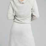 prAna New  Leigh Long Sleeve Dress in Oatmeal Heather size L Photo 5