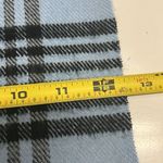 Source Unknown 100% Cashmere Unisex Blue Plaid Tassel Winter Scarf 72” by 12.5” Photo 10