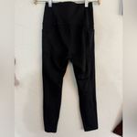 Carbon 38 BLACK HIGH WAISTED LEGGINGS WITH POCKETS EUC SIZE SMALL Photo 3