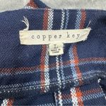 Copper Key Navy Blue Plaid Schoolgirl Pleated Mini Skirt Girlhoodcore Academia Photo 4