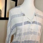 Rails  Brighton Stripe Lilly Shirt‎ White and Blue Stripes Size XS Photo 3