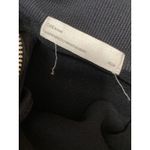 Oak + Fort Women's Black Half Zip Turtleneck Long Sleeve Sweatshirt Top Size XS Photo 3