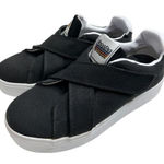 Goats Sneakers Womens Size 8 Black Canvas Crisscross Platform Shoes Photo 0