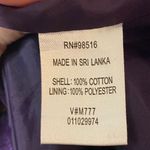 Coldwater Creek Coldwater Creek Jacket Women's Size 10 Purple art boho Photo 5