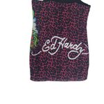 Ed Hardy  Plus Size 2X Cobra Roses
Pink Cheetah Mesh Mini Dress
 NWOT Y2K Photo 6