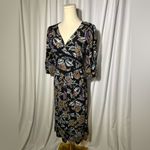 Ba&sh Vienne gathered printed crepe midi dress | XS Photo 4