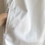 Democracy  White Denim Button Down Shirt Jacket w/ Raw Hem & Pockets, Size Small Photo 7