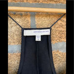 Lavender Brown  BLACK LEATHER DRESS small Photo 6