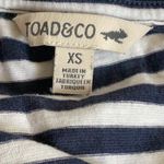 Toad & Co Windmere II Dress Navy White Striped Size xsmall Photo 6