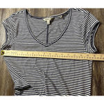 Toad Co Nautical Stripe Cap Sleeve Long Samba Muse Dress With Pocket Blue Photo 3