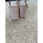 Kelly & Katie Block Heel Slingback Pumps Round Toe Pink Beige Dress Shoes 9.5 Photo 3