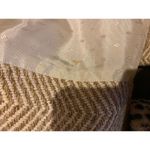 7th Avenue West Woven Silk Blazer60s Jacket Chevron Print Womens Size Medium Photo 7