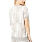 Barefoot Dreams  CozyChic UltraLite Pewter Featherlight Dolman Sleeves Pullover M Photo 1