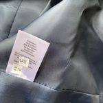 Talbots Long Blazer Jacket Grey Plaid Womens Size 14 Petite 14P 2 Button Preppy Photo 8