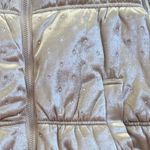 All in Favor Rhinestone Velvet Puffer Vest Champagne Size Small NWOT Photo 7