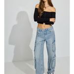 Garage  women’s baggy cargo jeans Photo 6